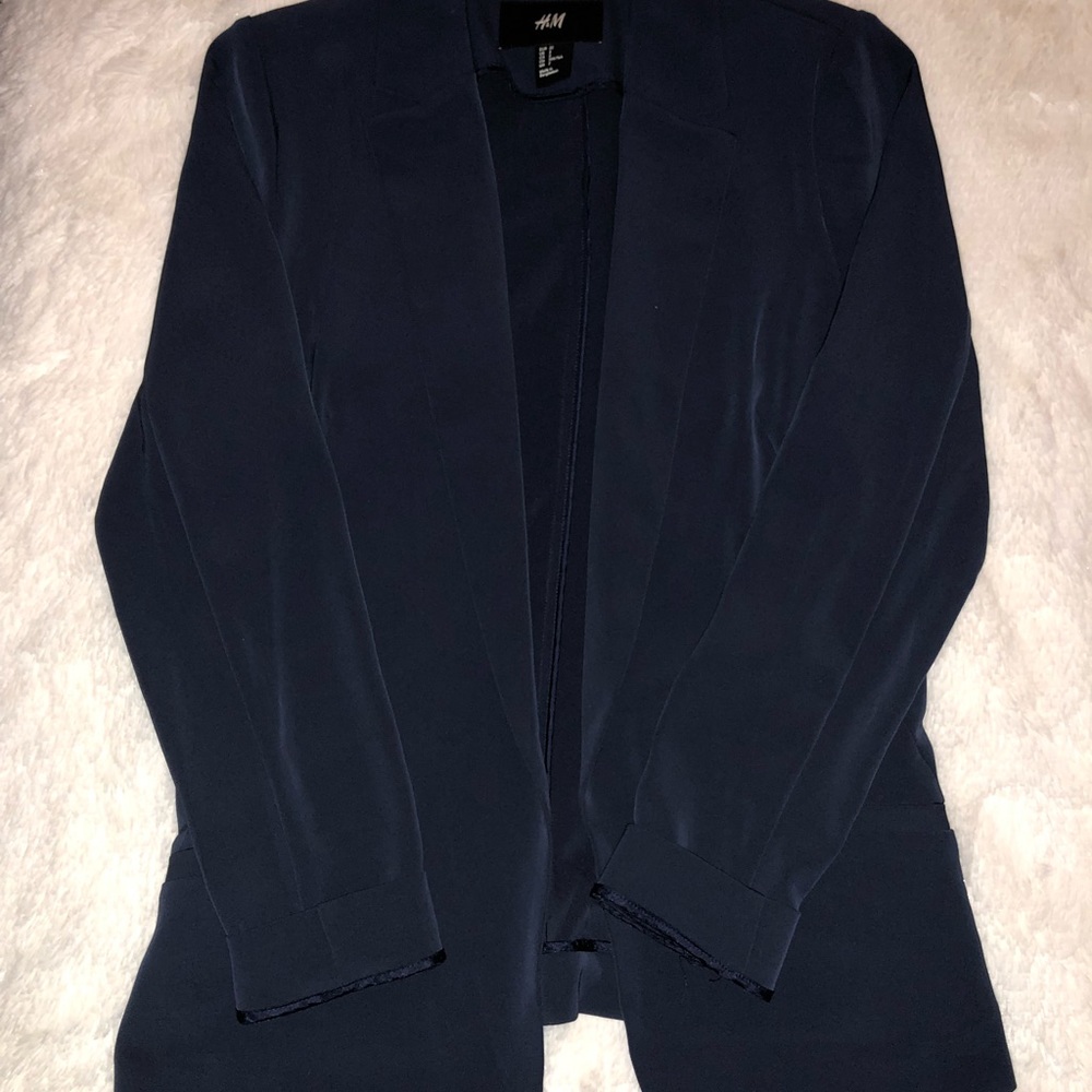 H&M dark blue cardigan